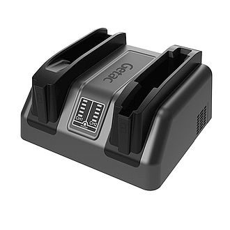 Getac External Dual Bay Main + Media Bay Battery Charger for X600 Pro GCMCKK